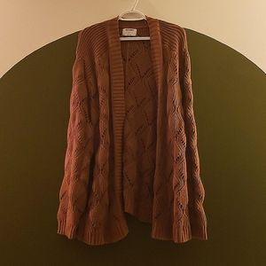 Burnt orange cardigan